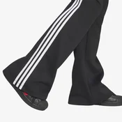 adidas Spodnji del trenirke 3S Flared KQ6424 Črna Regular Fit