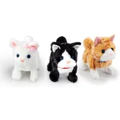 Interaktivni plišasti mucek Happy Pets Pretty Little Kitty 3 - različne različice