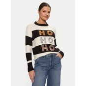 Brave Soul Pulover LKX-230TRIHO Écru Regular Fit