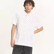 Cropp - Polo majica s printom - white