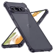 TPU gel ovitek Techsuit Shockproof za Google Pixel 9 Pro XL - smoke black