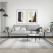 Stolici za kavu 2 kom boja betona 50x46x35 cm konstruirano drvo