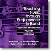 TEACHING MUSIC THROUGH PERFORMANCE IN BAND