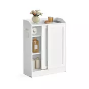 Songmics Kopalniška omarica 20x60x80 cm bela