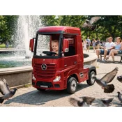 Deciji kamion na akumulator – Mercedes ACTROS -Crveni