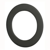 Dimna vrtnica 150 mm t.1,5 mm Črna