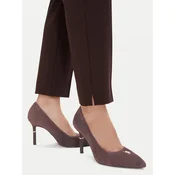 Čevlji z visoko peto U.S. Polo Assn. EO-JACLYN002W/GL1 Rjava