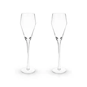 Viski komplet kozarcev na peclju za vino iz stekla 240 ml