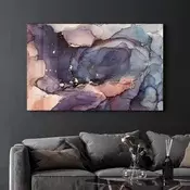 Wallity Dekorativna slika na kaljenom staklu, 46x72cm, Šarena