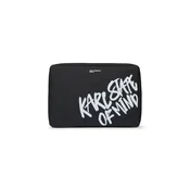 KARL LAGERFELD JEANS Torbe za prenosnik  KARL QUOTE LAPTOP   črna