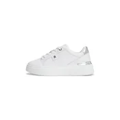 TOMMY HILFIGER Nizke superge CHIC srebrna/bela