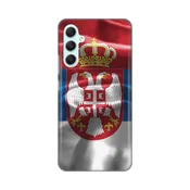 Silikonska maska za Samsung A346B Galaxy A34 5G SRB Print Skin crvena