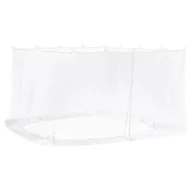 Vidaxl Komarščina za paviljon 220 mesh Bela 4,5 x 3 x 2 m Poliester