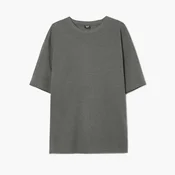 Cropp - Majica basic - temno siva