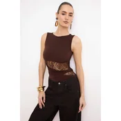 Trendyol Milla Zenski top Tprss26Bd00010, Smedi