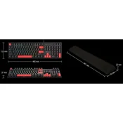 A4-S525N A4Tech Bloody Mehanicka RGB Gejmerska tastatura + Oslonac za zglob