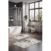 Lessentiel Maison Set prostirki za kupatilo CT-5015, 2 Komada, Šarena