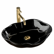 Rea Pearl Black umivalnik za pult