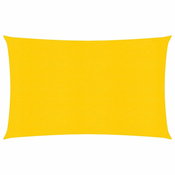Jedro za zaštitu od sunca 160 g/m2 žuto 2 x 4 m HDPE