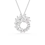 Swarovski Obesek MESMERA srebrna / bela