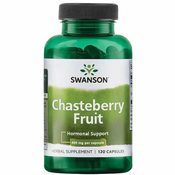Swanson Chasteberry Fruit, 400 mg, 120 kapsul