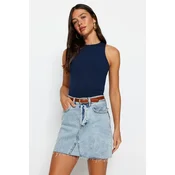 Trendyol Milla Ženska majica TWOSS23AL00069, Tamnoplava