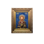 Ikona u ramu Sv. Sava, 425x500x45 mm