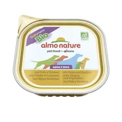 ALMO NATURE hrana za pse Daily Menu BIO Adult Dog (piščanec z zelenjavo), 300g