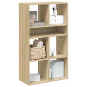 Ormaric za knjige boja hrasta 66x31x112 cm konstruirano drvo