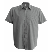 ACE - SHORT-SLEEVED SHIRT - Marl Storm Grey - L