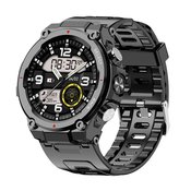 Pametni sat Commandos II (vojnicki sat s ultra izdržljivom baterijom i izdržljivom konstrukcijom), crni