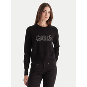 Gaudi Pulover 521BD53023 Črna Regular Fit