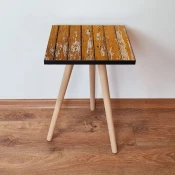 Hanah Home Klub sto Shp343, 35x42x35 cm, Smeđi