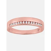 DIAMANT LETERNEL Prstan rožnato zlata