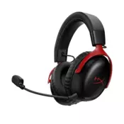 HYPERX HyperX Cloud III S bežicne gaming slušalice Red