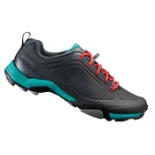 Shimano Biciklisticke cipele shimano mtb-touring sh-mt300wg, ženske, black/green , 40 ( ESHMT300WG )
