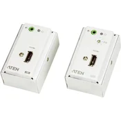 ATEN Stenska plošča ATEN VE807 HDMI / Audio Cat5 Extender ATEN VE807 HDMI® HDMI razširitev 60 m, (20638178)