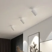Arcchio Davin vgradno reflektorsko svetilo, cilinder, belo - Dnevna soba/jedilnica - Sodobni - bela - Kovina