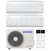 SAMSUNG WindFree Multisplit dvojček 2 x AR60F12C1AWNEU Comfort S2 wifi 3,5kW/1 x AJ050TXJ2KG/EU 5kW - Samsung