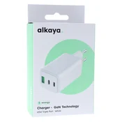 alkaya NEXUS-Laderät mit GaN-Technologie 65W weiss