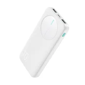 JOYROOM polnilec v sili 2 vtičnici USB+Type-C (10000 mAh, 12 W, hitri polnilec PD, LED indikator) BELA