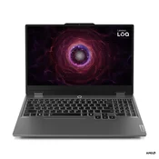 Lenovo LOQ 15 prenosnik, R7-7435HS, 24GB, SSD512GB, RTX4050, FreeDOS, siva (83JC006GSC)