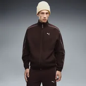 PUMA Class Relaxed Full-Zip Track Jacket Men, Clothing, Chocolate Fondue, XS