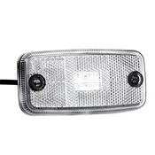 shumee LED bela pozicijska svetilka 12V 24V pozicijska svetilka 4 diode bela svetloba - FT-019 B LED