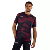 Venum Majica UFC Zenith Authentic Fight Week, Dry Tech, Maskirna, Crveno-crna