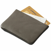 Nosilec kreditnih kartic JEAN, 10 cm, rjavosiva, usnje, Philippi