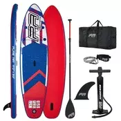 Pure Air FREEDOM 11’ SUP deska - 335 cm - 84 cm - 15 cm - Drop Stitch Light - Enoslojna (Single Layer) - 150 kg - 8.8 kg - 15 psi - Različne vodne pogoje - All Around - Slide-in