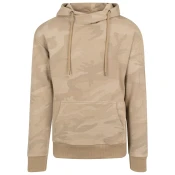 High Neck Camo Hoody sand camo