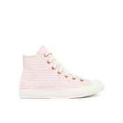 Modne superge Converse Chuck Taylor All Star Knit Hi A13643C Roza