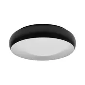 Osram - zatemnjivo LED stropno svetilo ORBIS LIVIA LED/24W/230V premer 43 cm črna/bela